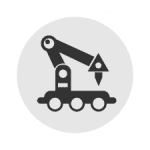 Production machinery icon